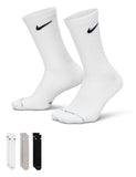 Nike cotton rich crew socks 3 pack (British brand)