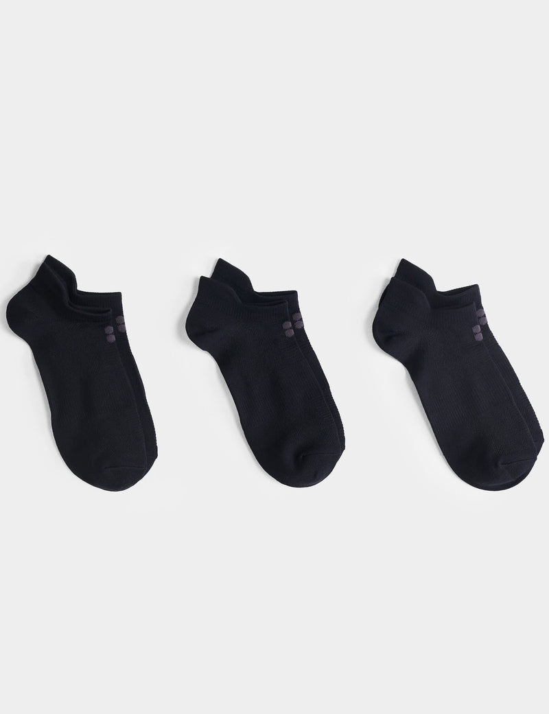 Sweaty Betty 3pk trainer socks - British product
