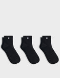 Sweaty Betty 3 pack cotton rich ankle socks - British product
