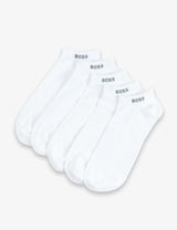 M&S BOSS 5 Pack Cotton Rich Trainer Socks- Buy online at McGrocer