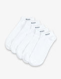 BOSS cotton-rich trainer socks 5 pack, UK version