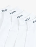 BOSS cotton-rich trainer socks 5 pack, UK version