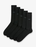 BOSS cotton rich ankle socks 5 pack, imported from the UK