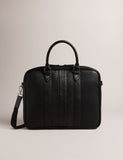 Ted Baker check design faux leather messenger bag, imported from the UK