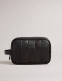 Ted Baker faux leather washbag with carry handle - British product