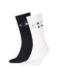 Calvin Klein Cotton Rich Sports Ankle Socks (Pack of 2)