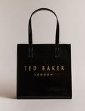 Ted Baker Crinion patent small tote bag (British brand)