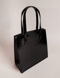Ted Baker Crinion patent small tote bag (British brand)
