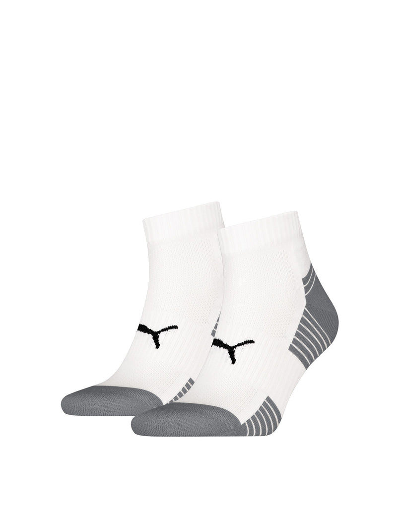 PUMA cushioned quarter sports socks pack of 2 - British product