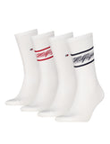 Tommy Hilfiger logo sports socks gift box 4 pack (British brand)