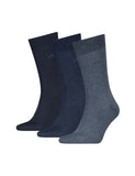 Calvin Klein cotton-rich smart socks 3 pack (British brand)