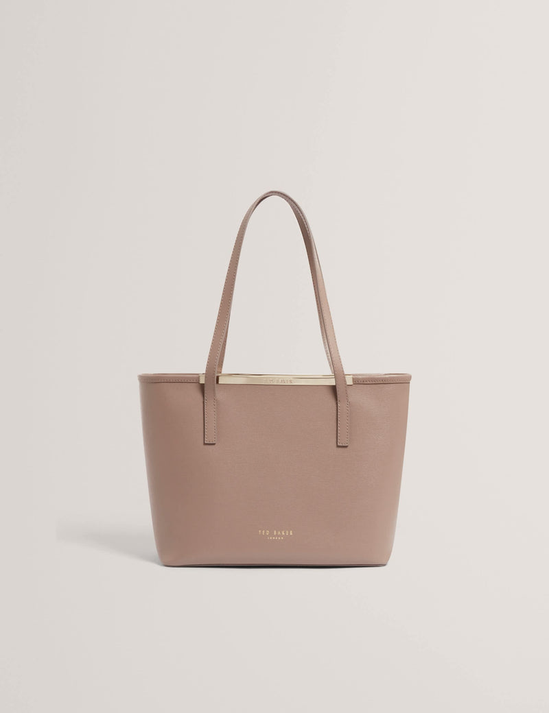 Ted Baker leather shoulder shopper bag (British brand)