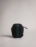 Ted Baker striped faux leather messenger bag, UK version