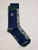 White Stuff socks bicycle design 2 pack, imported from the UK