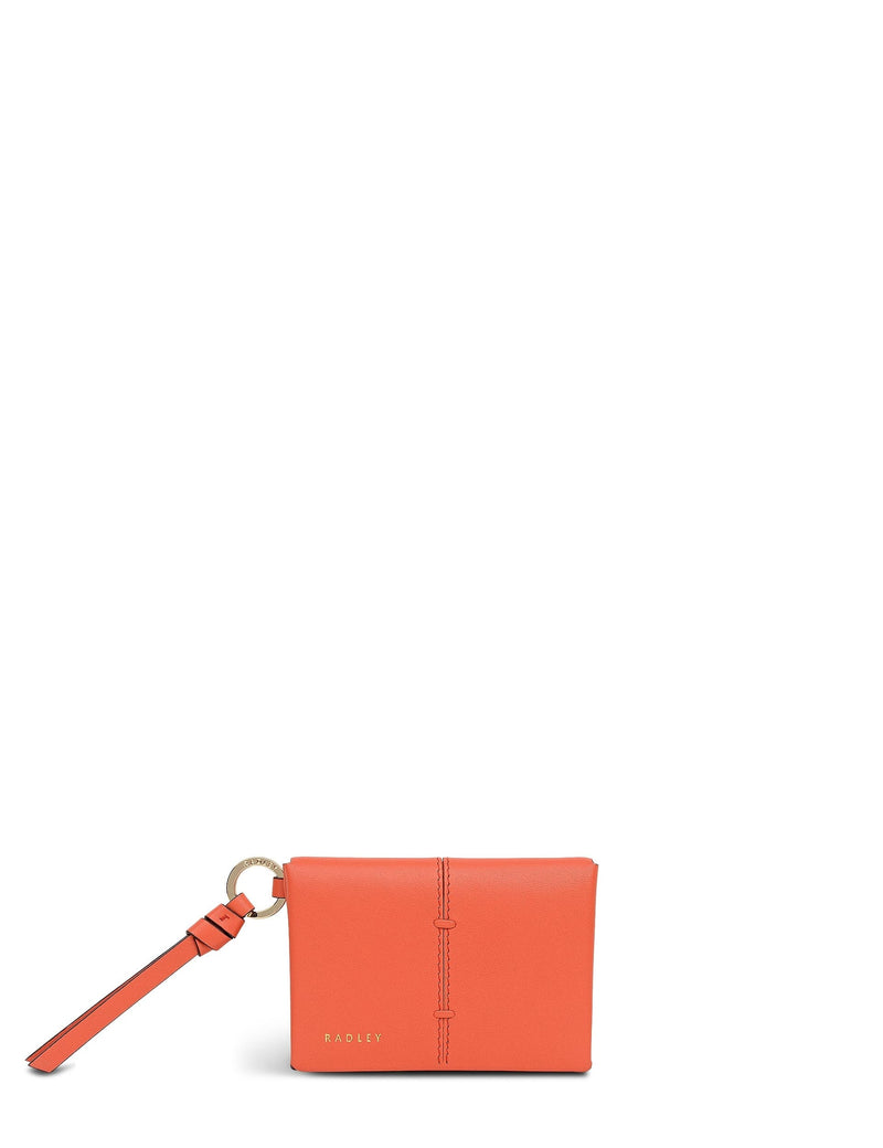 Radley leather card holder with tassel, imported from the UK
