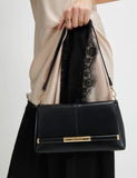 River Island faux leather patent clutch bag (British brand)