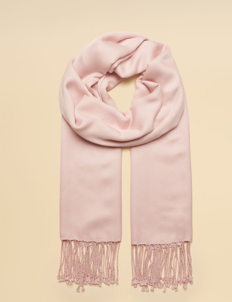 Joules pure modal fringed scarf - British product