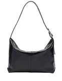 Whistles leather shoulder bag with buckle detail, UK version