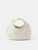 Accessorize embellished grab bag with glittery beads - British product