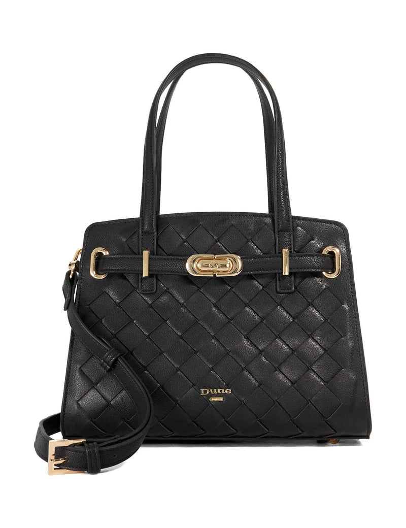 Dune London suede grab bag with cross-body strap (British brand)