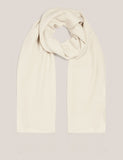 Hobbs fringed scarf in super-soft blend - British product