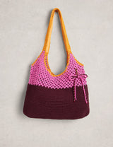 M&S White Stuff Crochet Tote Shopper- Buy online at McGrocer