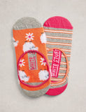 White Stuff patterned footsies 2 pack, UK version