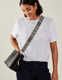 Accessorize cross body bag with zipped compartment (British brand)
