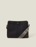 Accessorize cross body bag with zipped compartment (British brand)