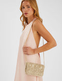 Accessorize geometric beaded clutch bag, imported from the UK