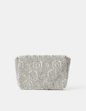 Accessorize geometric beaded clutch bag, imported from the UK