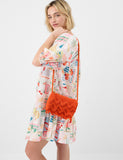 Accessorize beaded macrame cross body bag, UK version