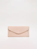 Phase Eight suede clutch bag with gold chain (British brand)