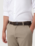 Jones Bootmaker braided leather belt 471mm (British brand)