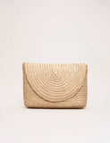 Phase Eight straw clutch bag imported from the UK