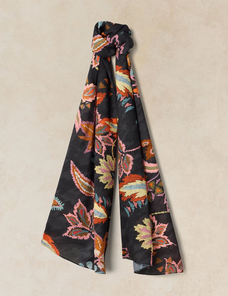 White Stuff Floral Scarf - British product