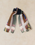 White Stuff square printed cotton blend scarf - British product