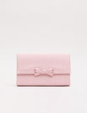 Phase Eight clutch bag with bow chain strap - British product