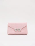Phase Eight suede embellished clutch bag - British product