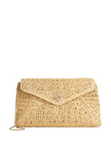 Dune London raffia chain strap clutch bag - British product