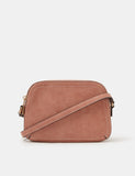 Accessorize double zip cross body bag, imported from the UK