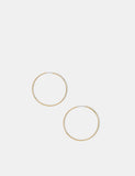 Accessorize 14 carat gold plated hoop earrings, UK version
