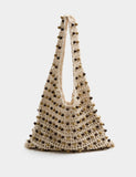 M&S Collection macrame beaded shoulder bag (British brand)