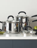 Prestige stainless steel 16cm saucepan - British product