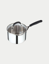 M&S Prestige Made to Last Stainless Steel 18cm Saucepan- Buy online at McGrocer