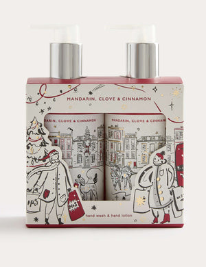 Mandarin, Clove & Cinnamon Hand Wash & Lotion Set