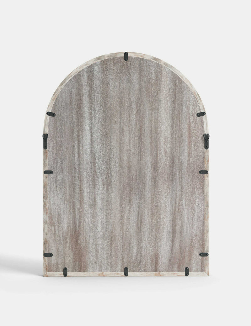 Manhattan wooden arch wall mirror - British product