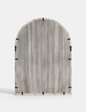 Manhattan wooden arch wall mirror - British product