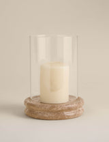 M&S Marble Hurricane Candle Holder- Buy online at McGrocer