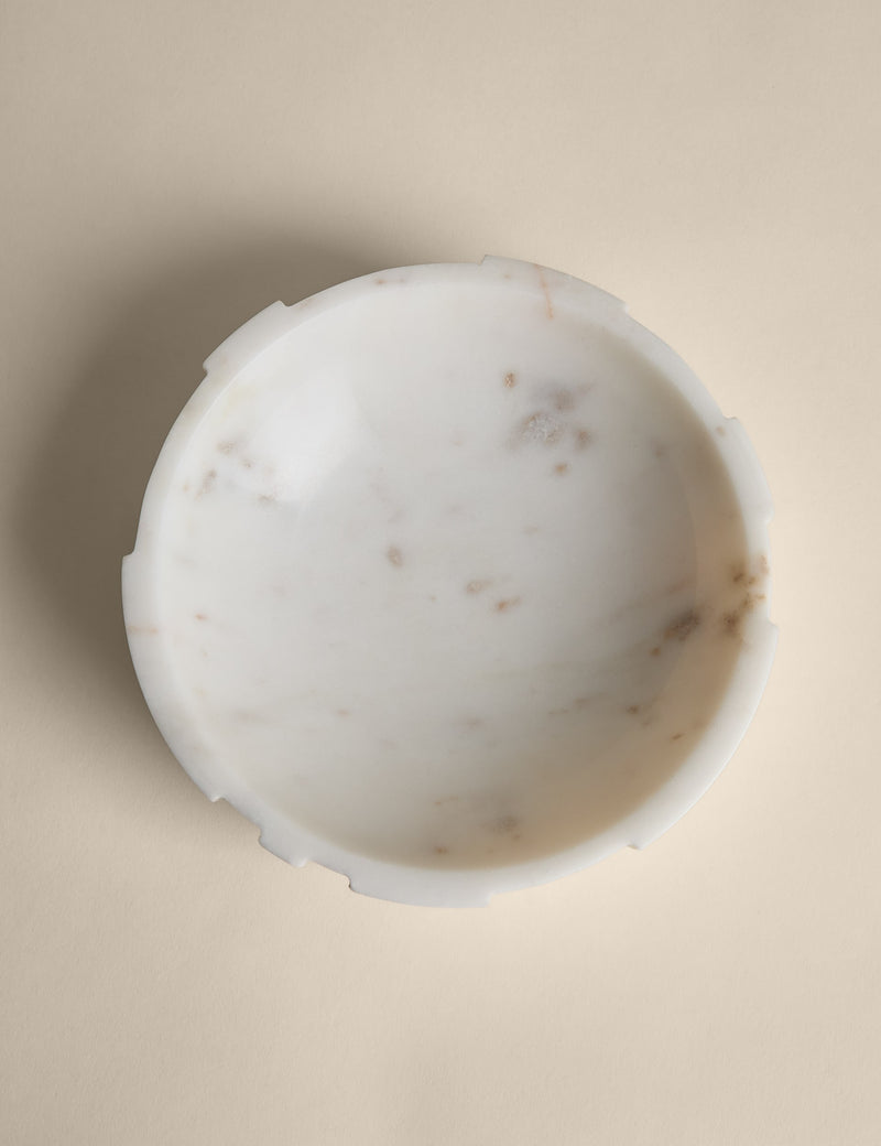 M&S marble textured serving bowl 21cm, imported from the UK